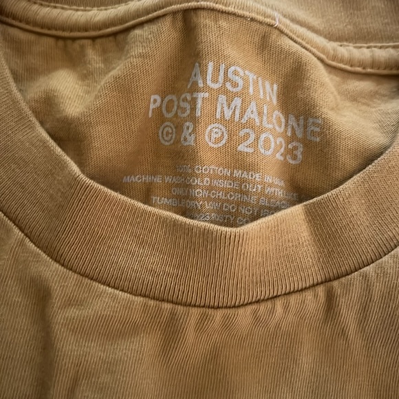 Post Malone Austin Concert Tee - Picture 2 of 3